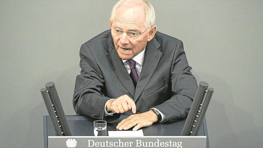 Schäuble abandonará Finanzas para presidir el Bundestag