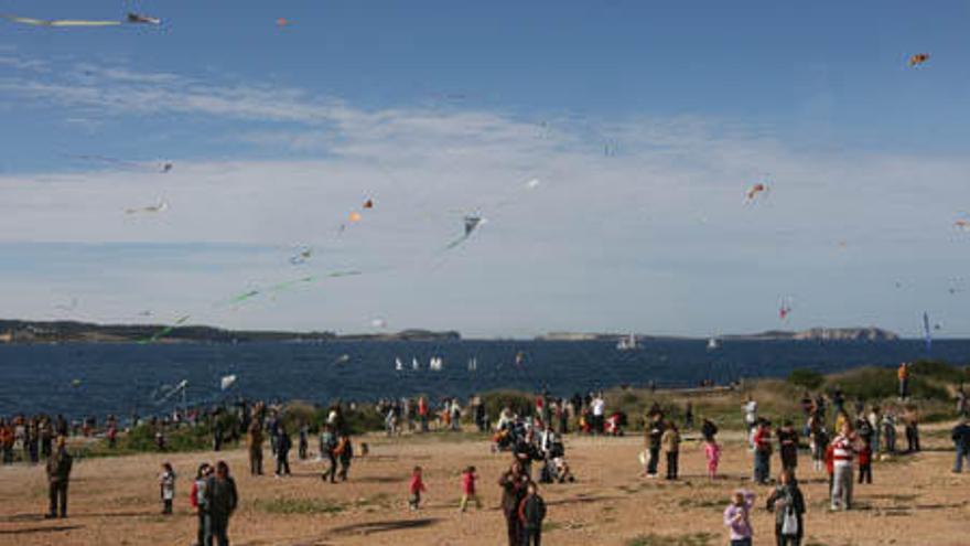 Festival de cometas, el año pasado en Sant Antoni.