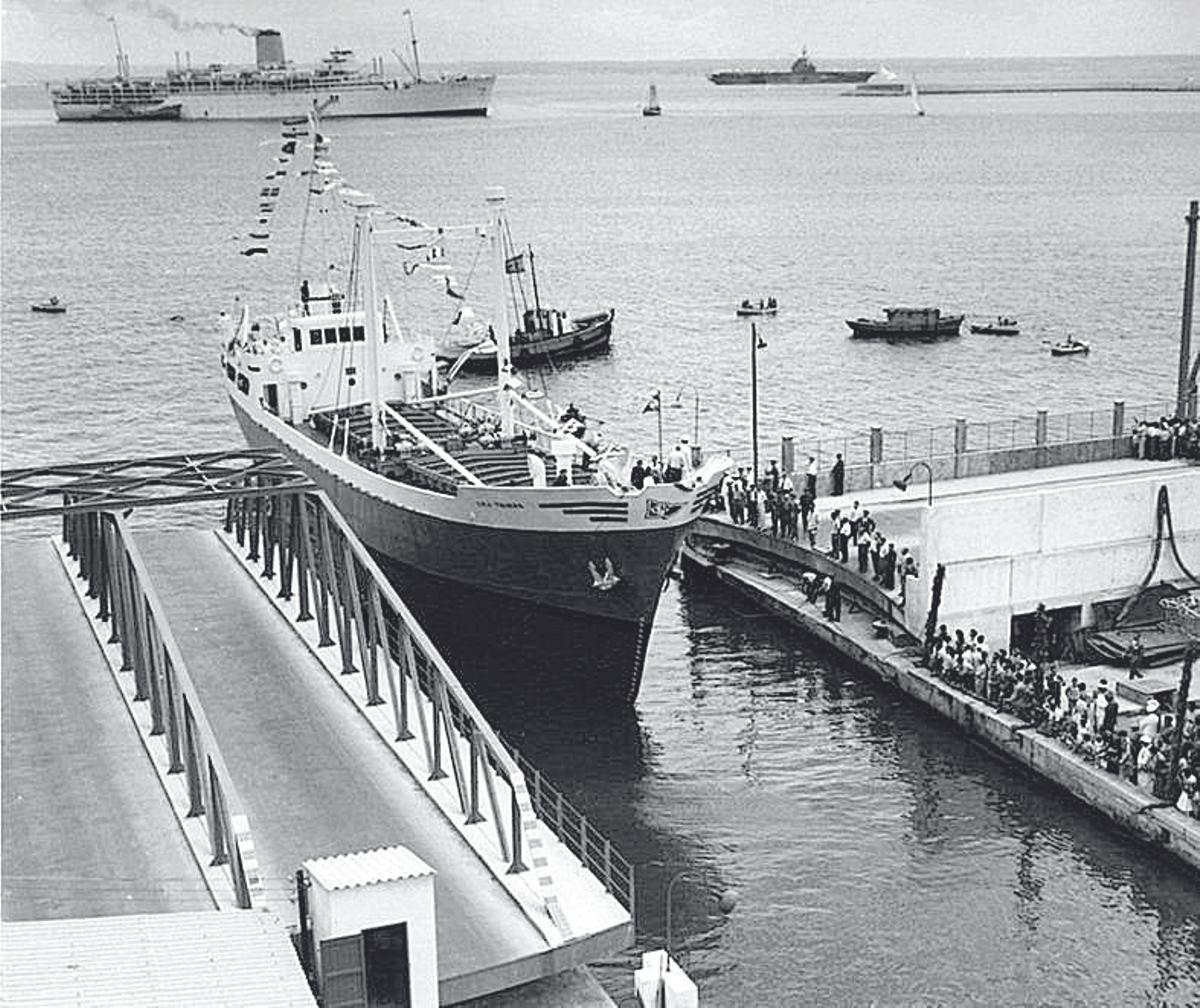 Pailebote ‘Villa de Andraitx’, típico barco de transporte entre islas.