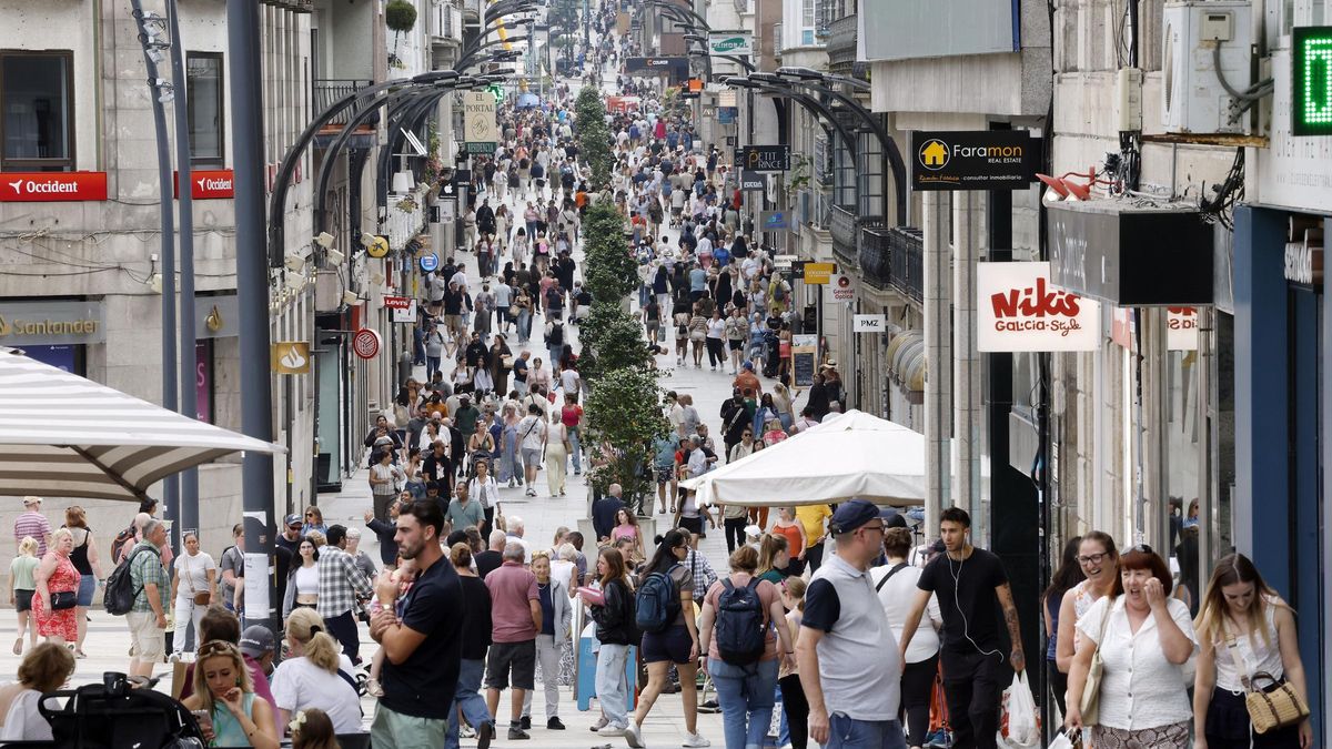 El centro de Vigo aglutina la mayoría de viviendas de uso turístico