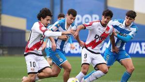 Partido del Dépor juvenil ante el Rayo este curso