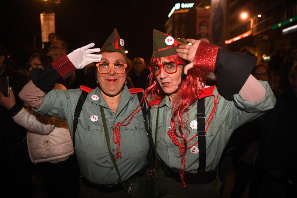 El carnaval arranca en el Obelisco con un cántico a la libertad de expresión tras la denuncia el año pasado al concejal de Culturas