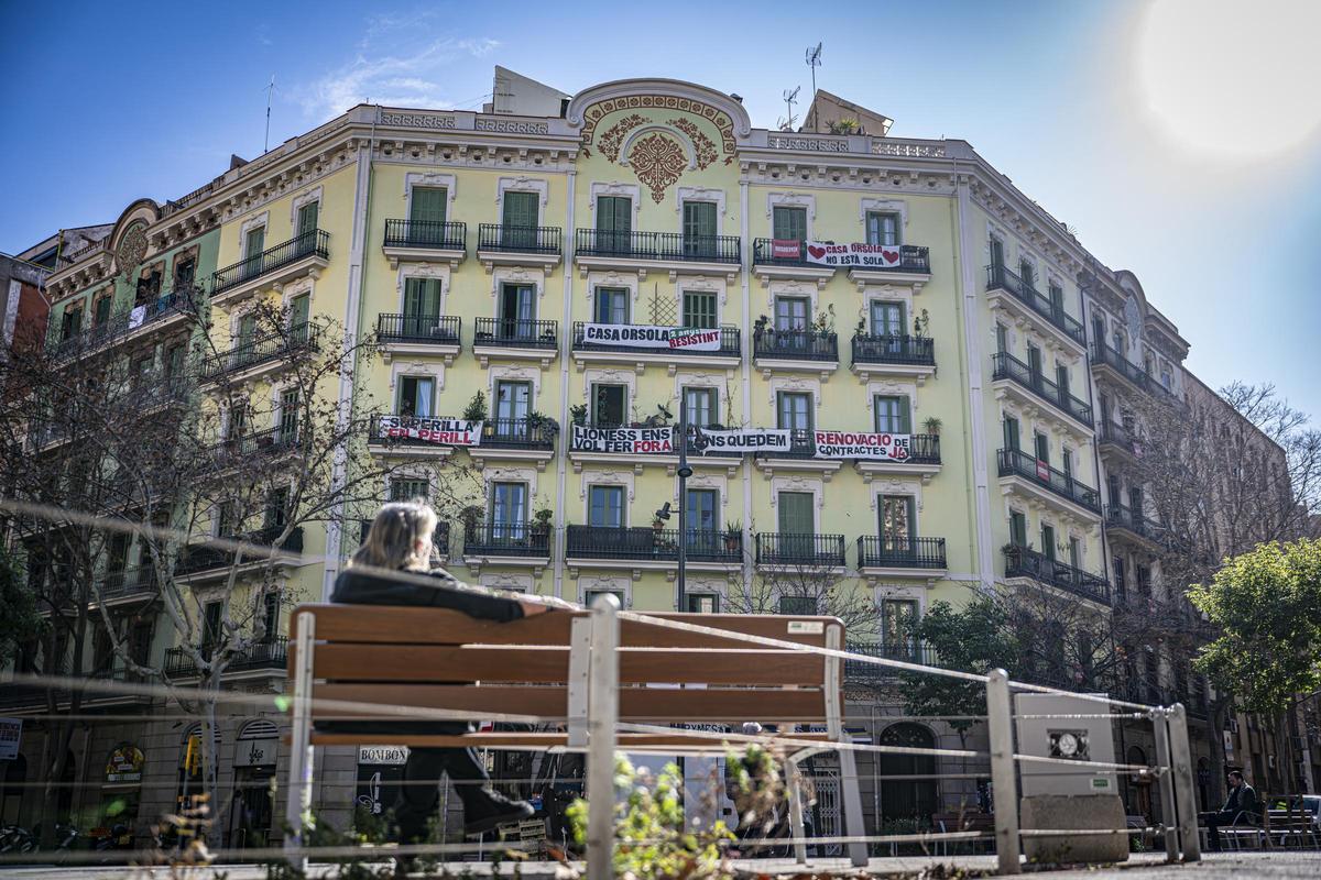 Casa Orsola, un grito de alerta sobre el futuro del Eixample.