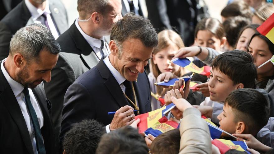 Macron presiona a Andorra para que acepte el acuerdo de asociación con la UE: "De lo contrario la puerta se cerrará"