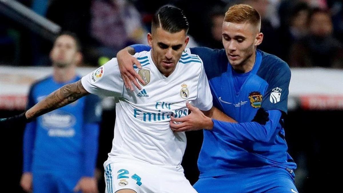 Ceballos no tuvo un gran partido en el Bernabéu ante el Fuenlabrada