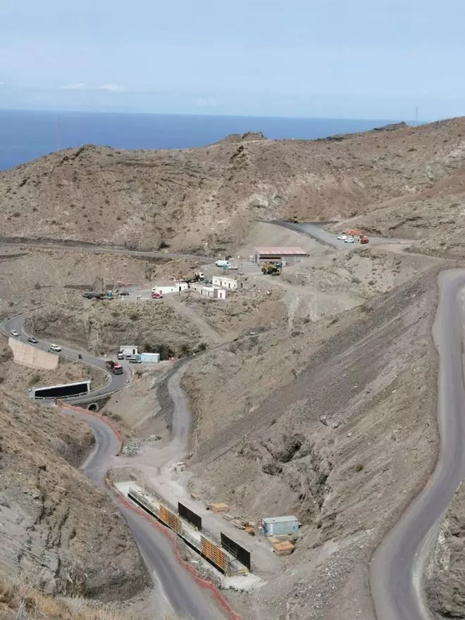 El nuevo trazado de la carretera de La Aldea se alejará del enterramiento aborigen