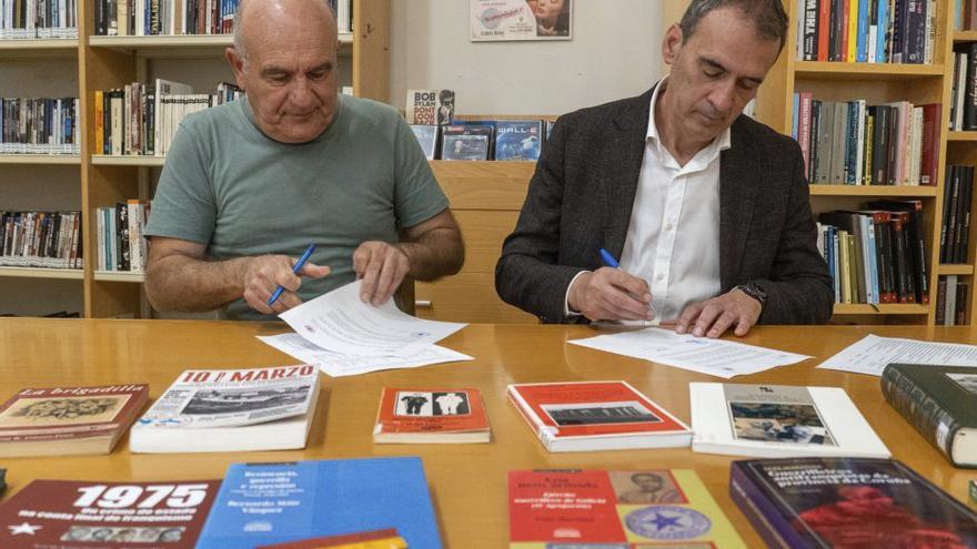 La biblioteca de Tui crea una colección de memoria histórica
