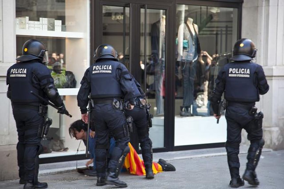Els incidents del 29-M, vistos per Joan Puig.