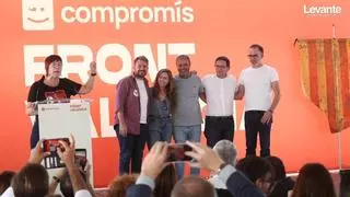 Juntos al Senado y también al Aplec: Compromís reúne a toda la izquierda en la fiesta del soberanismo valenciano