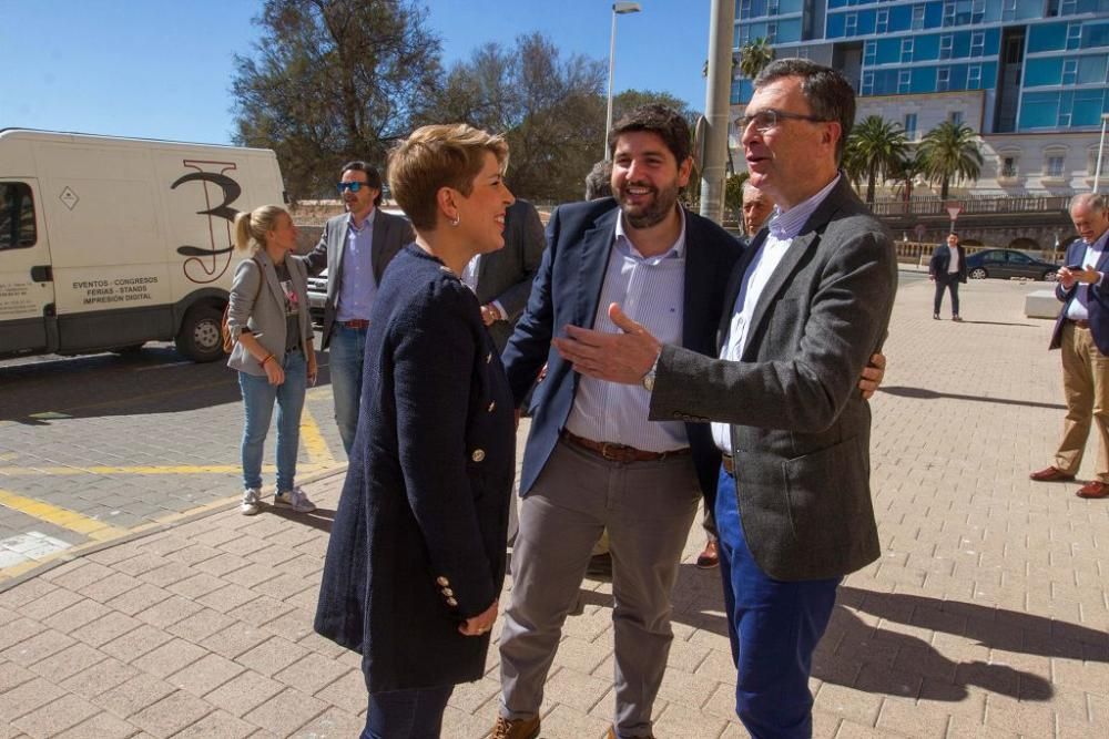 Acto de presentación de Noelia Arroyo como candidata a la alcaldía de Cartagena