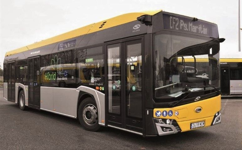 Uno de los autobuses urbanos de Castelldefels.