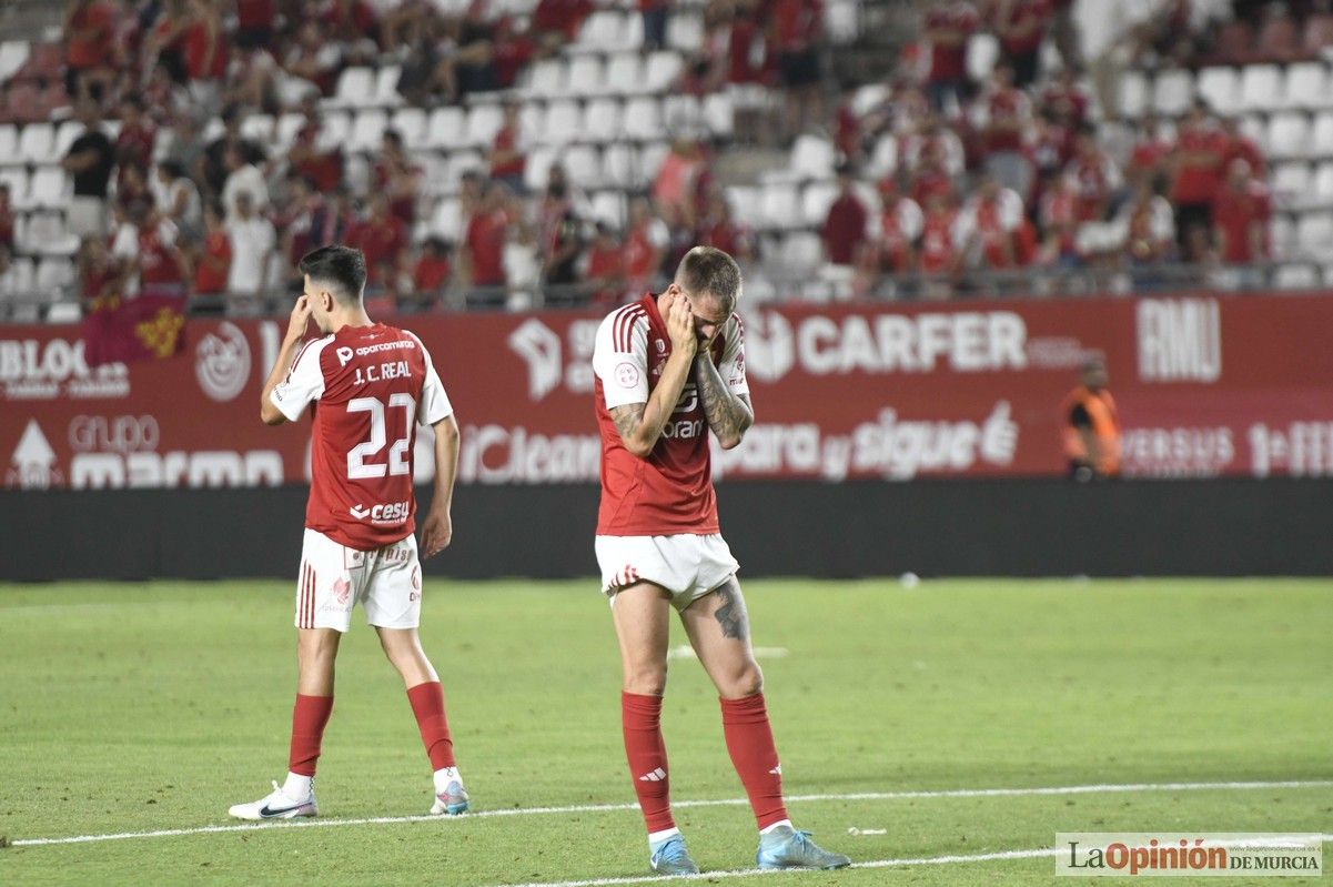 Así fue el encuentro del play off del Real Murcia y el Nástic en la lucha por el ascenso