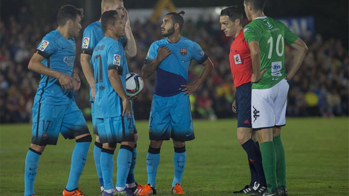 Adriano fue el capitán ante el Villanovense