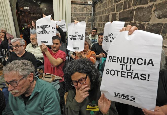 Les imatges del ple de Santpedor
