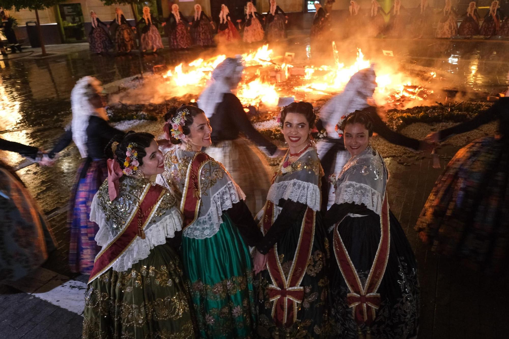 Así ha sido la cremà de las Hogueras en Murcia