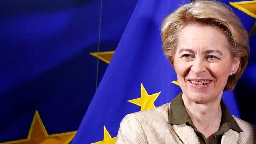 La presidenta de la Comisión Europea, Ursula von der Leyen.