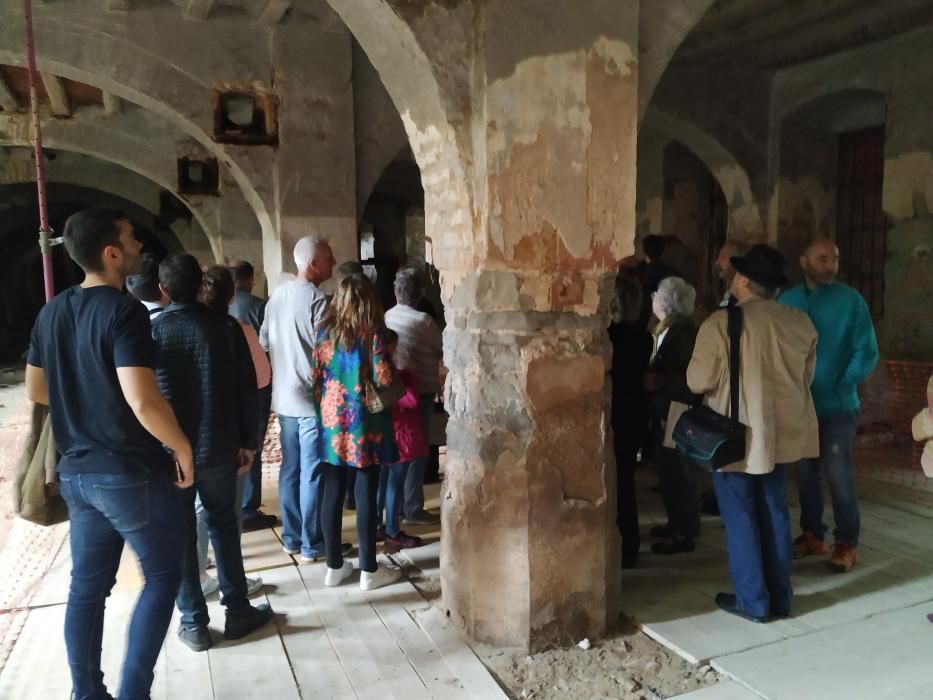 Visita a l'antiga fàbrica dels Panyos de Manresa