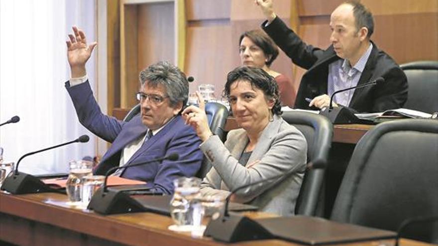 ZeC, PSOE y CHA blindan el pacto con el que aprobar el presupuesto