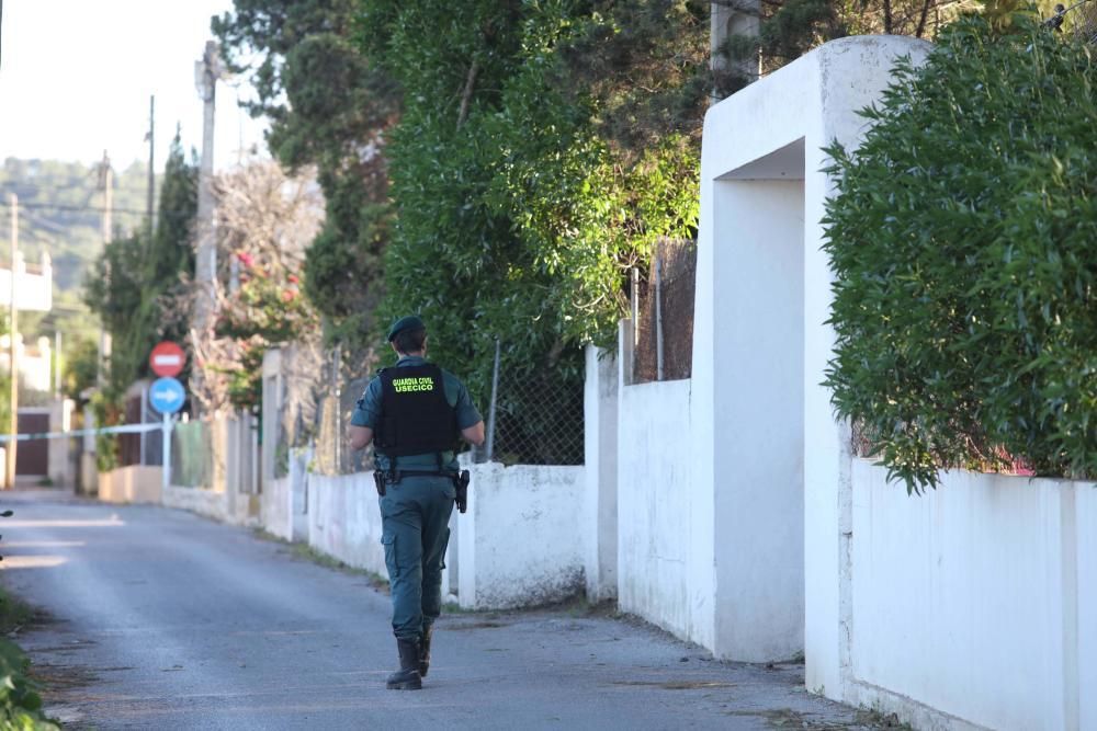 La Guardia Civil practica registros en Ibiza para buscar pistas de la mujer de Sant Joan desaparecida