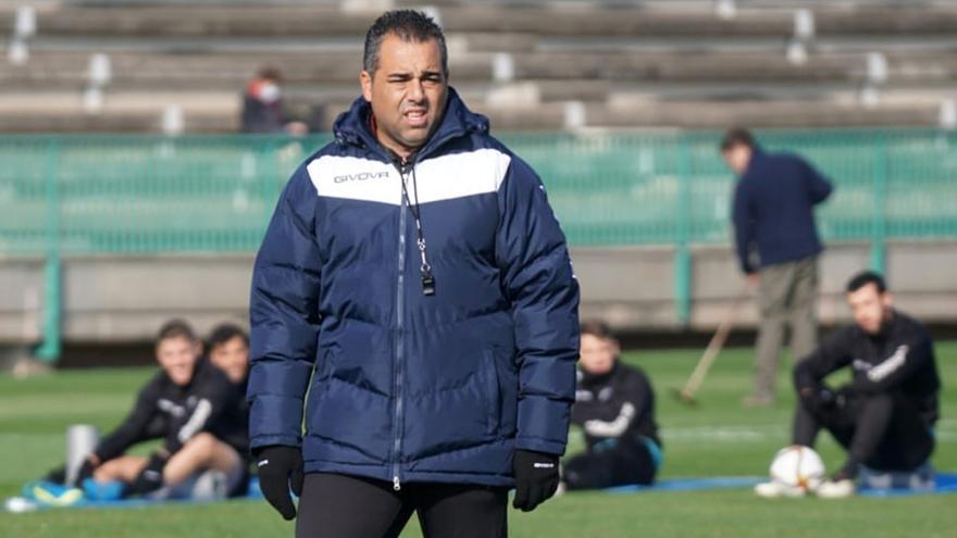 Germán Crespo, en la Ciudad Deportiva.