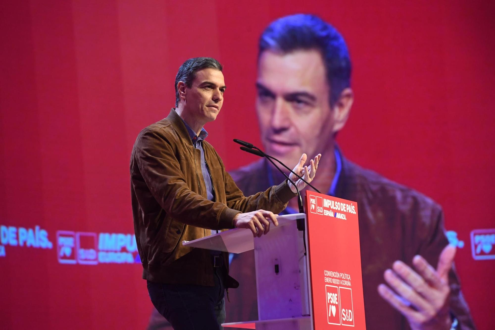 Última jornada de la convención del PSOE en A Coruña