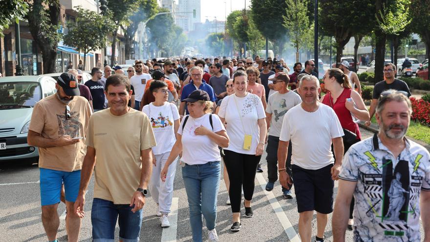 Cuarta jornada de huelga del metal en Vigo