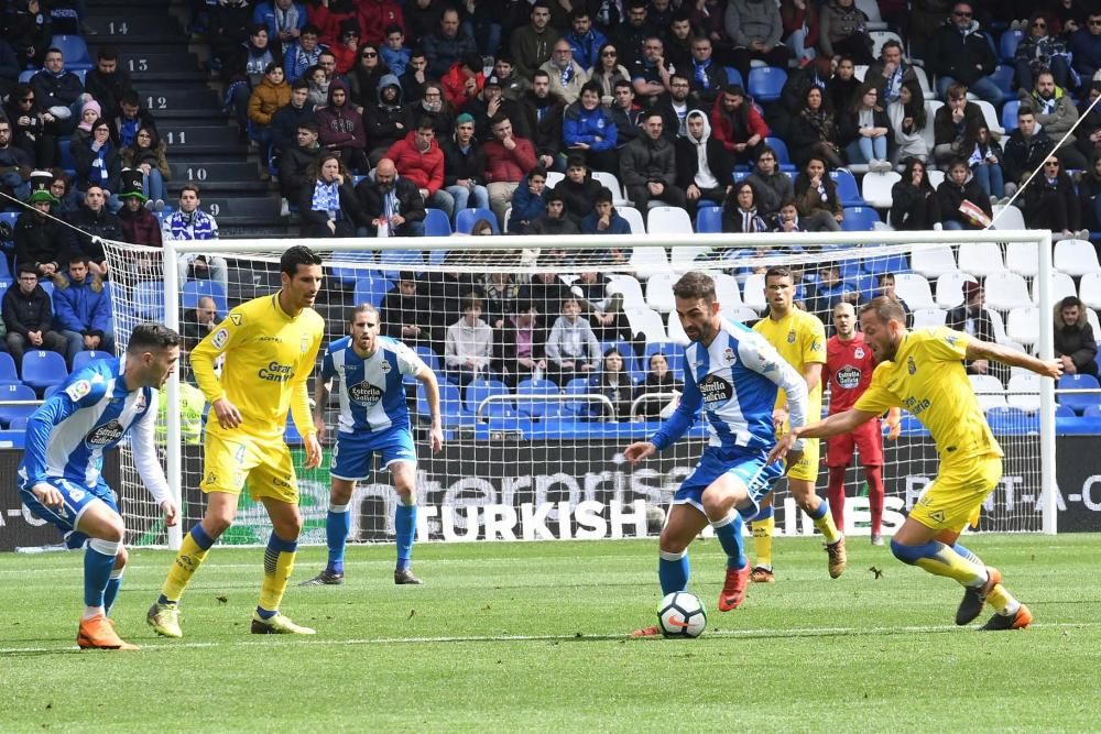 El Dépor empata ante Las Palmas en Riazor