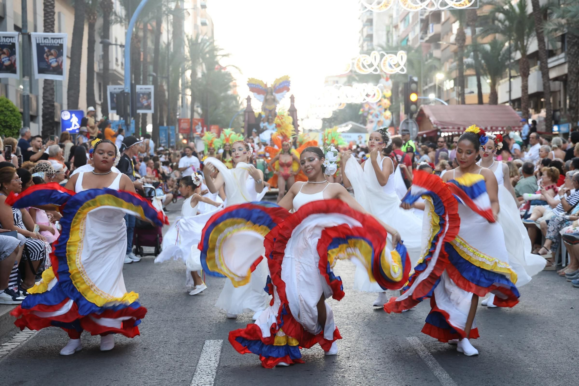 International folk parade of the bonfires of Alicante