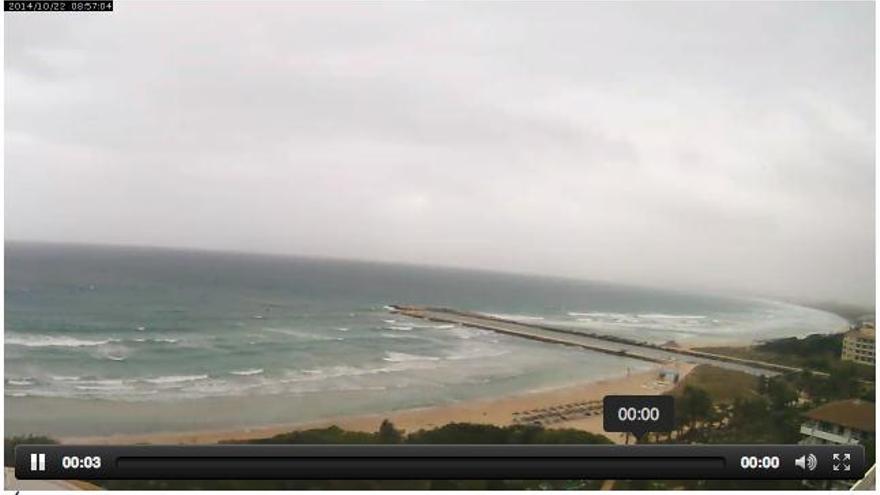 Playa de Muro am Mittwochmorgen.