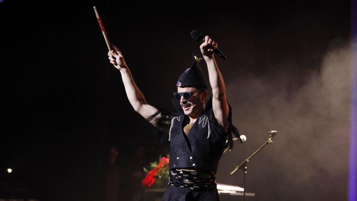 Rodrigo Cuevas, en concierto.