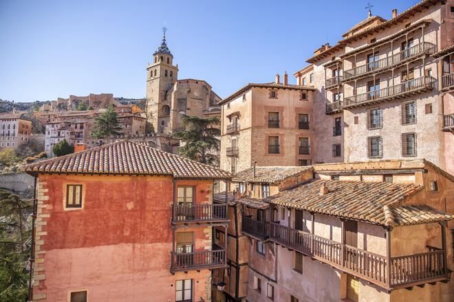 Una de las calles más bonitas de Albarracín