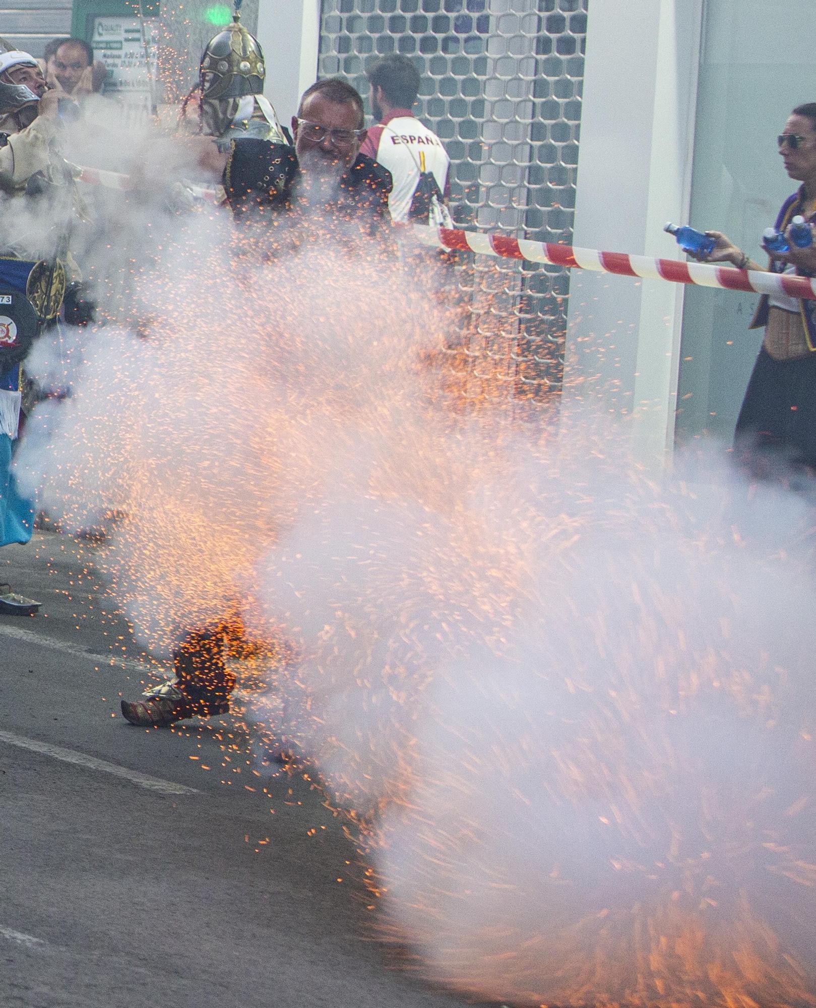 Pólvora para el fin de fiesta en San Blas