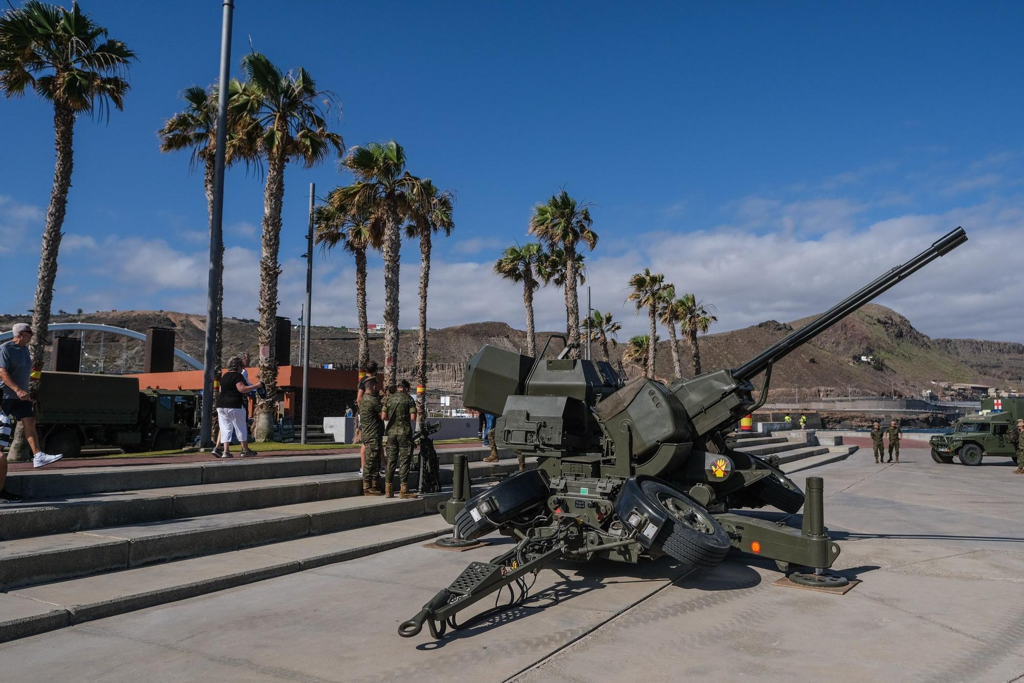 Celebración del Día de las Fuerzas Armadas en Las Palmas de Gran Canaria