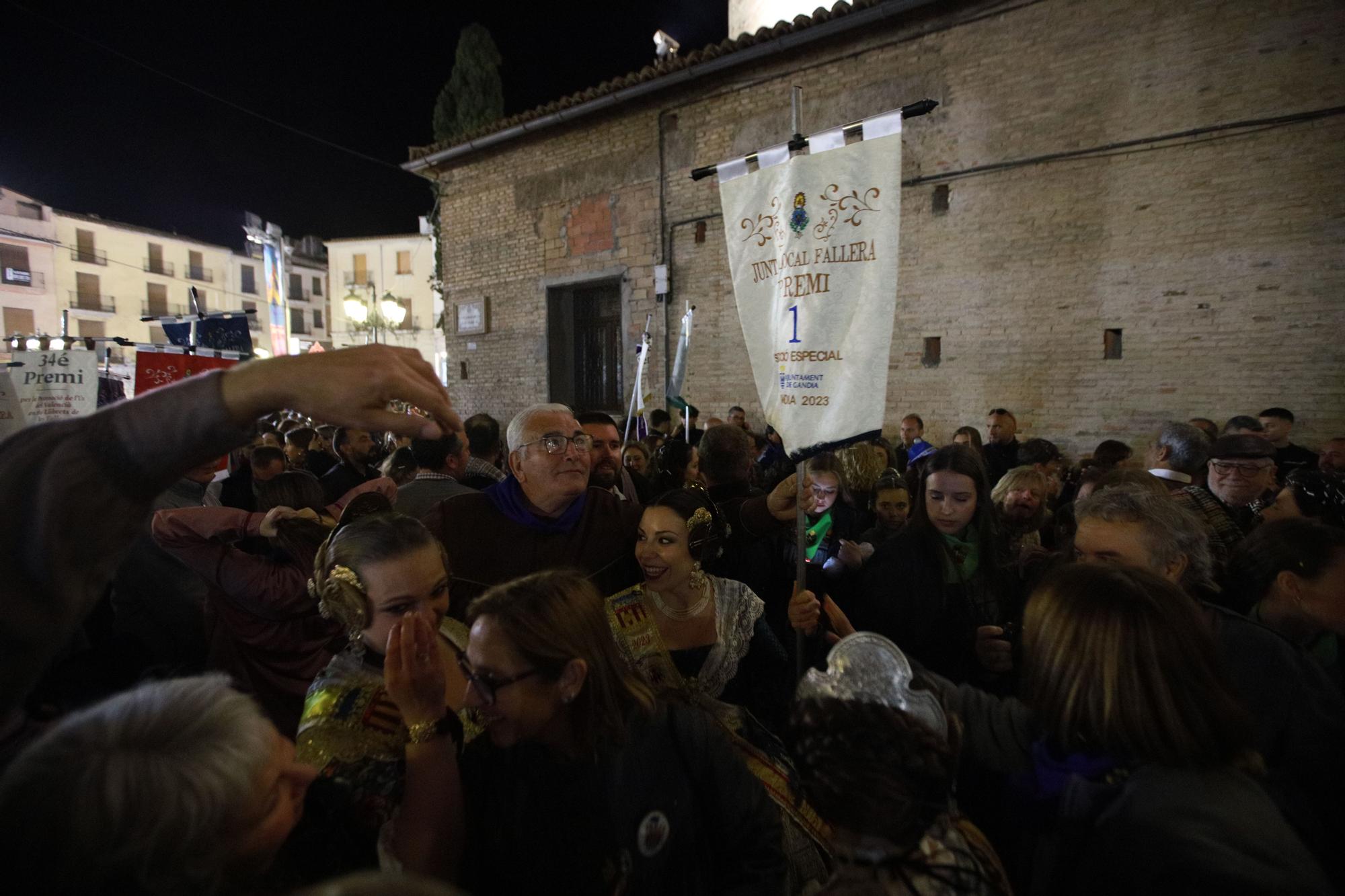 Todas las fotos de la entrega de premios falleros de Gandia