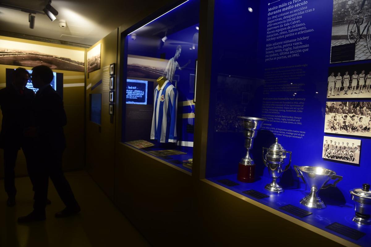 Inauguración del Dépor Museo&Tour, el nuevo museo que inicia las celebraciones del 120 aniversario del club
