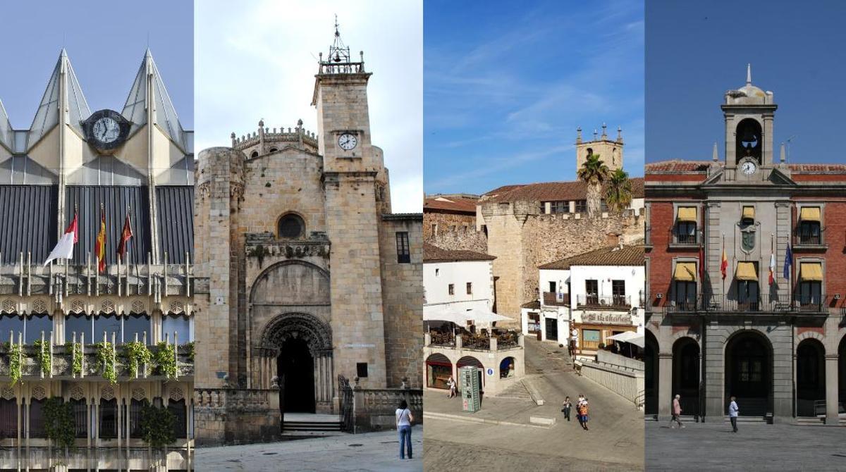 Imágenes de Ciudad Real, Ourense, Cáceres y Zamora