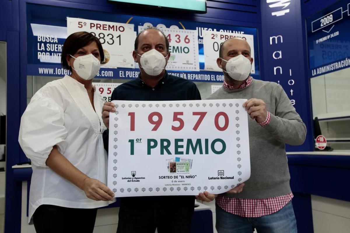 Imágenes de la Lotería del Niño 2021
