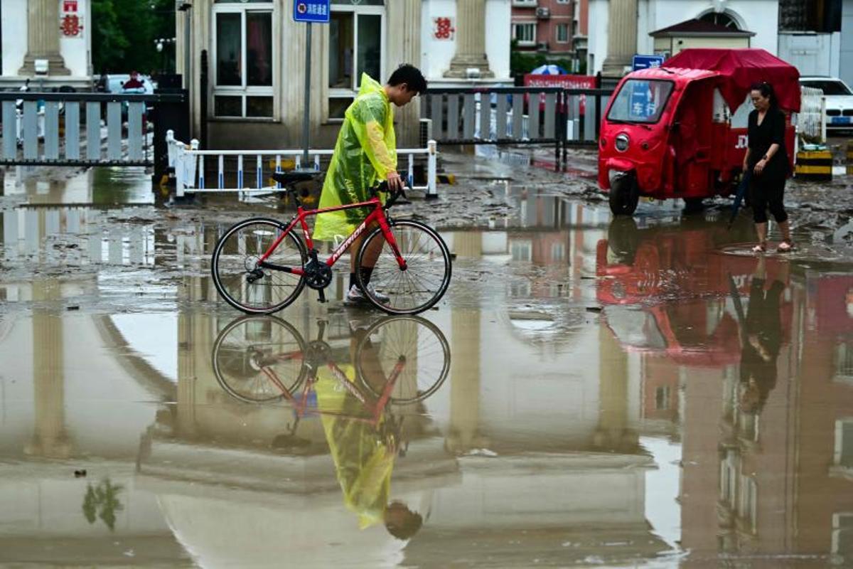 Inundaciones en la China