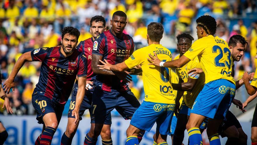 Resumen, goles y highlights del UD Las Palmas 0 - 0 Levante UD de la jornada 37 de LaLiga Smartbank