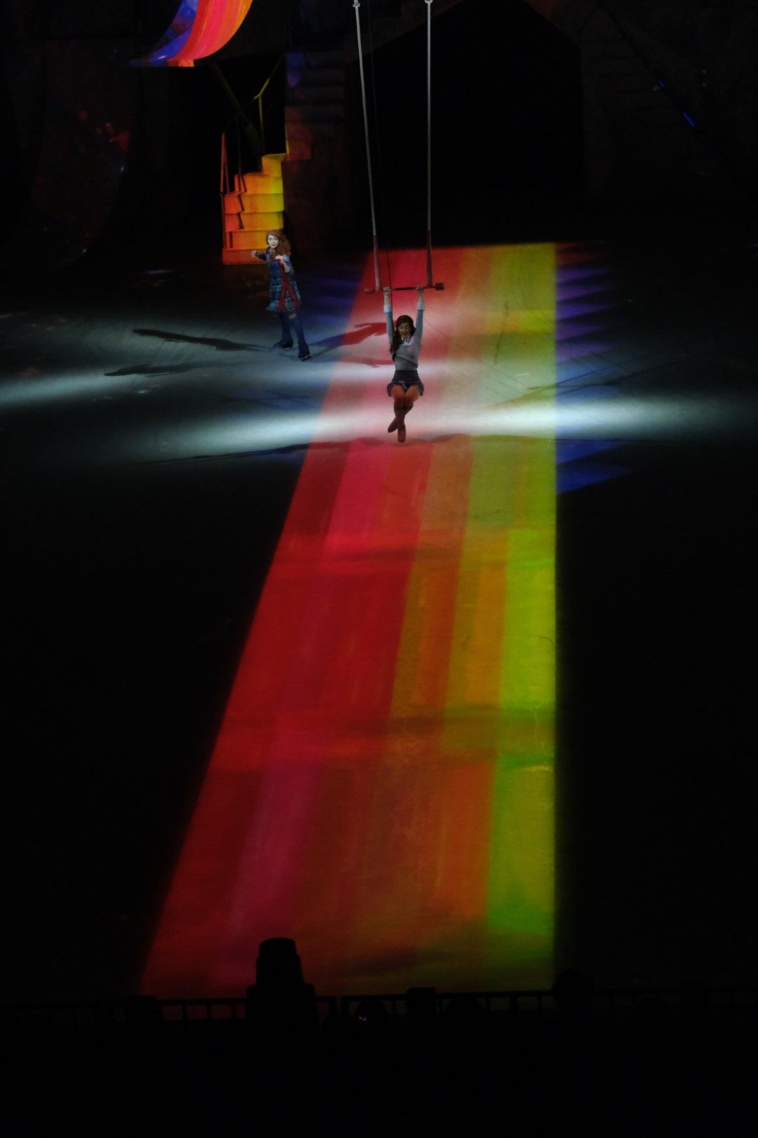 Así se prepara el Circo del Sol el espectáculo Crystal que estrena en Málaga