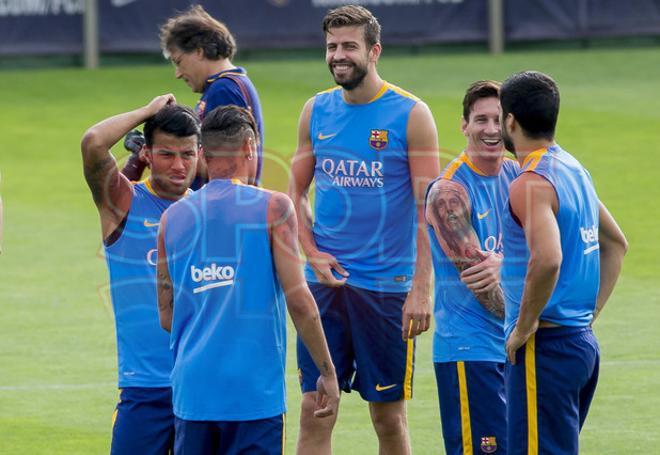 El primer entrenamiento del Barça 2015-2016 al completo, en imágenes