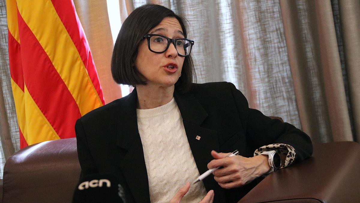 La consellera d'Interior i Seguretat Pública, Núria Parlon.