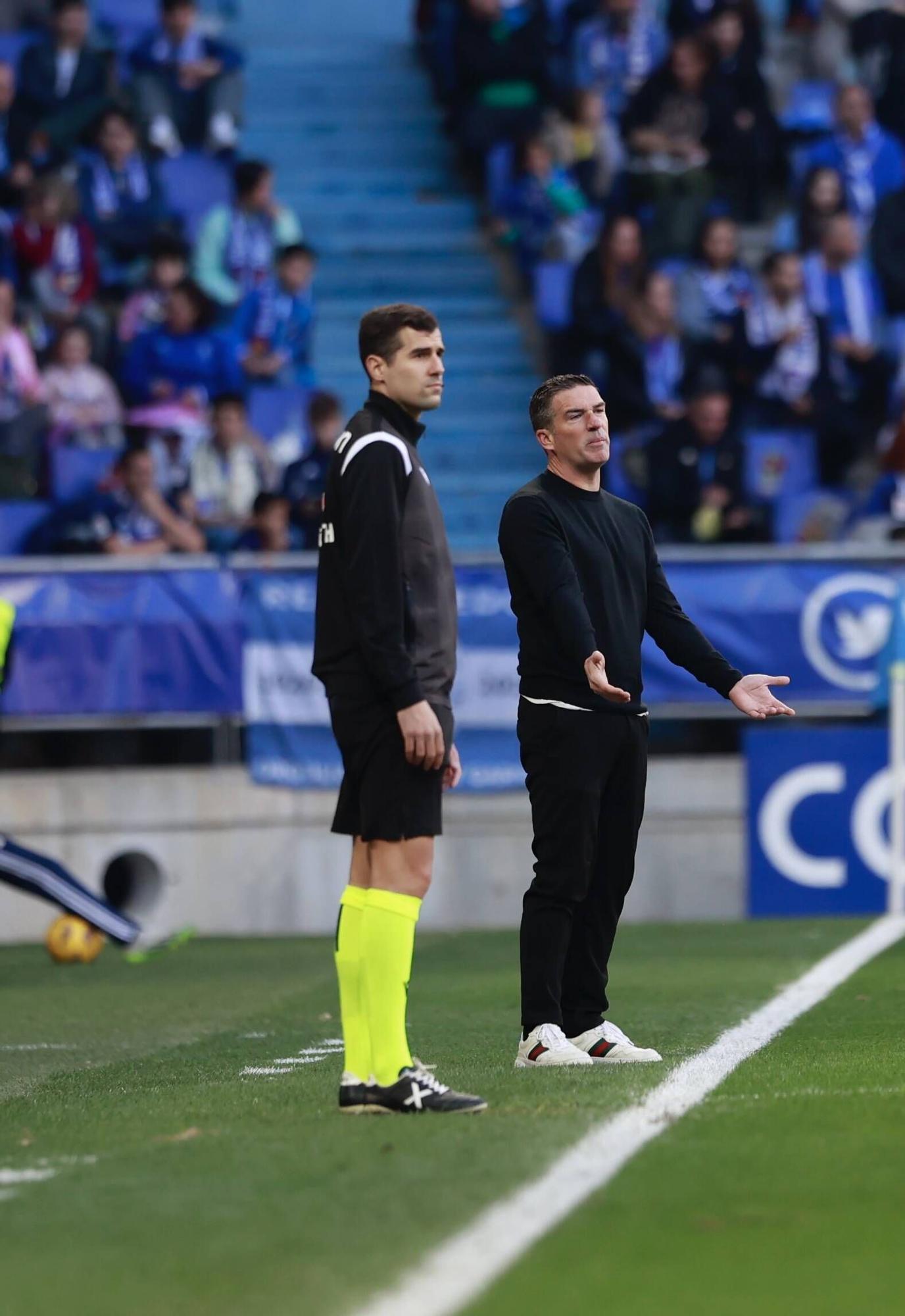 Así fue el partido entre el Real Oviedo y el Eldense