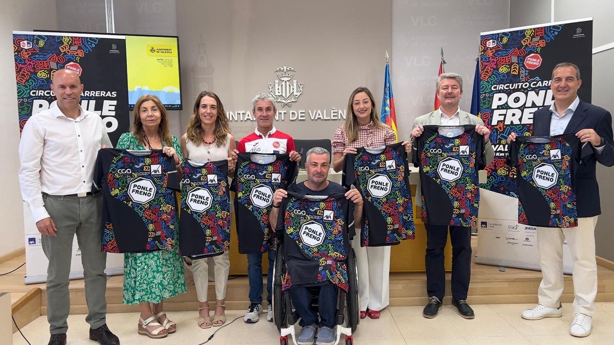 Presentación de la carrera "Ponle freno"