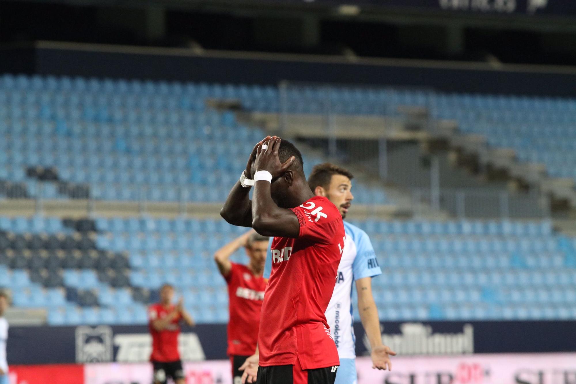 El Mallorca da por bueno el empate en Málaga