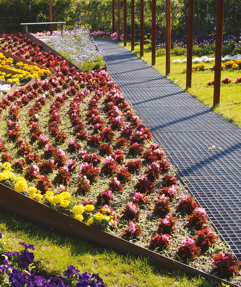 El "Jardín Arco-Iris" que Ponte de Lima cedió a Vigo en 2007