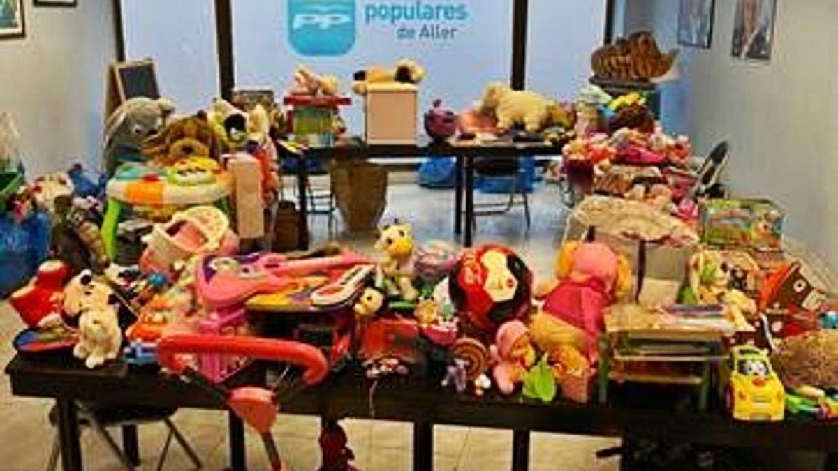 Juguetes para las familias alleranas sin recursos |