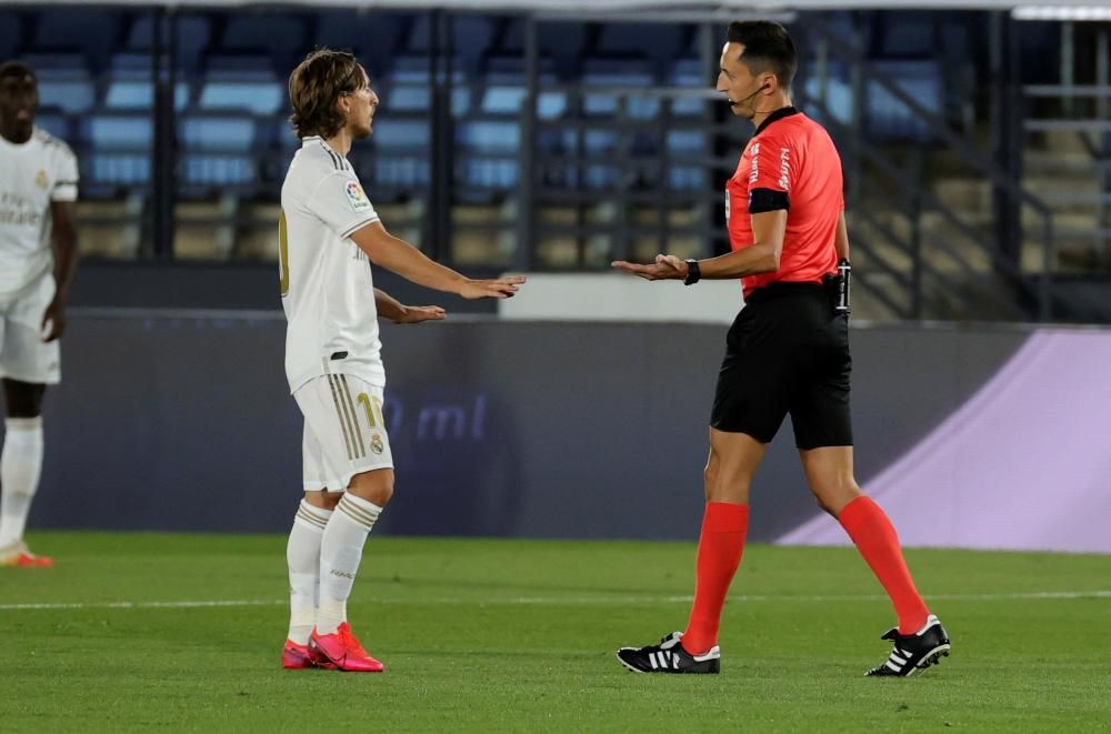 Imágenes del Real Madrid - Valencia