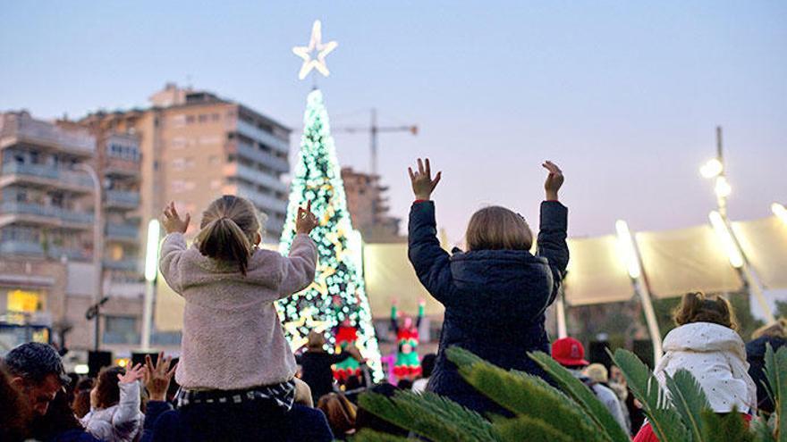 Porto Pi Centro &#039;enceta&#039; la Navidad con Papá Noel