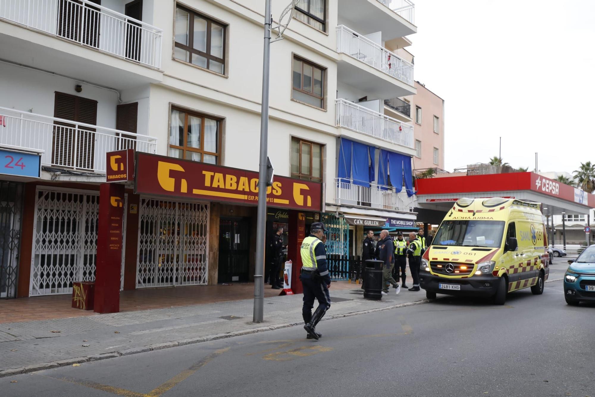 Acuchillan en el pecho a un hombre en Palma